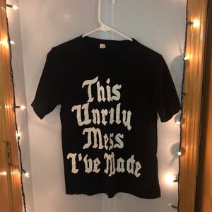 Macklemore concert tee :)